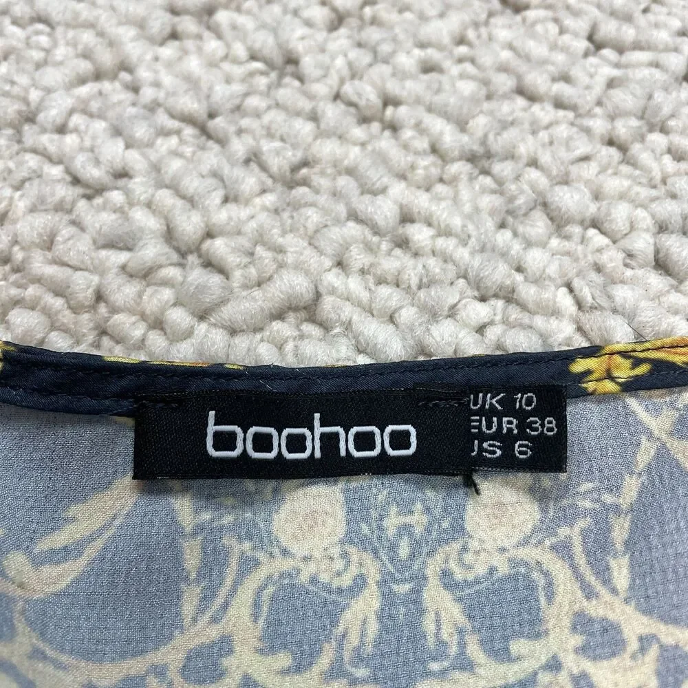 Boohoo blouson dress